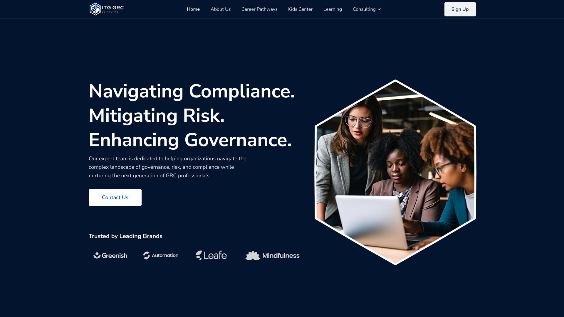 GRC Consulting — Courses & Admin Platform